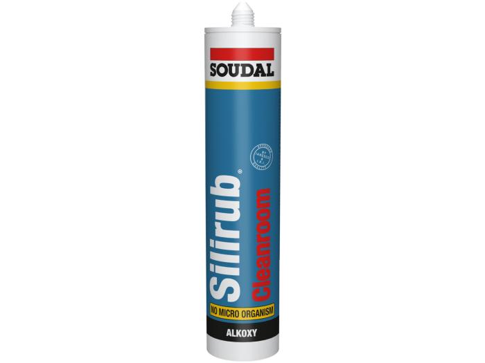 Product shot Silirub Cleanroom Balts 300ml